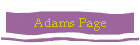 Adams Page