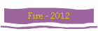 Fire - 2012