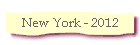 New York - 2012